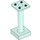 Duplo Light Aqua Stand 2 x 2 with Base (93353)