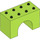 Duplo Lime Arch Brick 2 x 4 x 2 (11198)