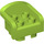 Duplo Lime Armchair with Curved Arms (6477)