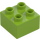 Duplo Limonka Cegła 2 x 2 (3437 / 89461)