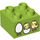 Duplo Lime Brick 2 x 2 with Egg &amp; Chicks (3437 / 15954)