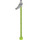 Duplo Lime Fire Hose with Rubber End and Medium Stone Gray Nozzle (58498)