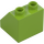 Duplo Lime Backe 2 x 2 x 1.5 (45°) (6474 / 67199)