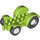 Duplo Lime Tractor with White Wheels (24912)