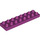 Duplo Magenta Plaat 2 x 8 (44524)