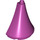 Duplo Magenta Steeple Half Round 3 x 5 x 4 (98238)