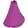 Duplo Magenta Steeple Halv Runda 3 x 5 x 4 (98238)