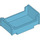 Duplo Medium Azure Bed 3 x 5 x 1.66 (4895 / 76338)