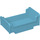 Duplo Medium Azure Bed 3 x 5 x 1.66 (4895 / 76338)