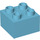 Duplo Medium Azure Brick 2 x 2 (3437 / 89461)