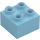 Duplo Medium Azure Klods 2 x 2 med Pin Joint (22881)