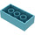 Duplo Medium Azure Brick 2 x 4 (3011 / 31459)
