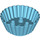 Duplo Medium Azure Cupcake Liner 4 x 4 x 1.5 (18805 / 98215)