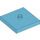 Duplo Medium azuurblauw Turntable 4 x 4 Basis met Flush Surface (92005)