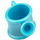 Duplo Medium azuurblauw Water Can (23990)