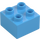 Duplo Medium Blue Brick 2 x 2 (3437 / 89461)