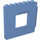 Duplo Bleu moyen Panneau 1 x 8 x 6 avec Fenêtre - La gauche (51260)