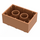 Duplo Medium Dark Flesh Brick 2 x 3 (87084)