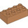 Duplo Medium Dark Flesh Brick 2 x 4 (3011 / 31459)