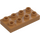 Duplo Medium Mörk Hud Platta 2 x 4 (4538 / 40666)