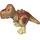 Duplo Medium Dark Flesh Tyrannosaurus Rex with Red Stripes (36327)
