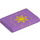 Duplo Mittlerer Lavendel Blanket (8 x 10cm) mit Sun (29988 / 36429)