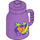 Duplo Medium Lavender Duplo Bottle with Handle with Fruit and Vegetable Smoothie (35092)