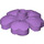 Duplo Medium Lavender Flower 3 x 3 x 1 (84195)