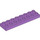 Duplo Mittlerer Lavendel Platte 2 x 8 (44524)