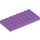 Duplo Medium Lavender Plate 4 x 8 (4672 / 10199)