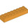 Duplo Naranja medio Ladrillo 2 x 8 (4199)