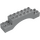 Duplo Średni kamienny szary Łuk Cegła 2 x 10 x 2 (51704)