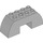 Duplo Medium Stone Gray Arch Brick 2 x 6 x 2 Curved (11197)