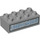 Duplo Medium Stone Gray Brick 2 x 4 with &#039;Jurassic World&#039; (3011 / 38244)