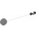 Duplo Gris pierre moyen Drum (Narrow) avec String et Noir Crochet petit crochet (901 / 55008)