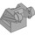 Duplo Medium Stone Gray Pick-up Crane Arm (double reinforcement) (15450)