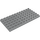Duplo Střední kamenná šedá Deska 6 x 12 (4196 / 18921)