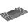 Duplo Medium Stone Gray Plate 6 x 12 with Ramps (95463)