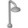 Duplo Medium Stone Gray Shower with Small Base (15327)