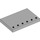 Duplo Medium Stone Gray Tile 4 x 6 with Studs on Edge (31465)