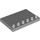 Duplo Medium Stone Gray Tile 4 x 6 with Studs on Edge (31465)