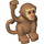 Duplo Monkey with Flesh Fur around Face (81457)