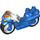 Duplo Motorcycle with Wonder Woman Logo (21028)