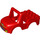 Duplo Off Road Vehicle Body with Fire Logo (21107)