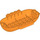 Duplo Orange Boat Bottom 10 x 6 x 1.5 (43849)