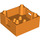 Duplo Naranja Caja con Asa 4 x 4 x 1.5 (18016 / 47423)