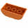 Duplo Orange Brick 2 x 4 with Curved Sides (98223)