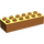 Duplo Orange Brick 2 x 6 (2300)