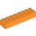 Duplo Oranje Steen 2 x 8 (4199)