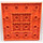 Duplo Orange Brick 8 x 8 x 1 (31113)